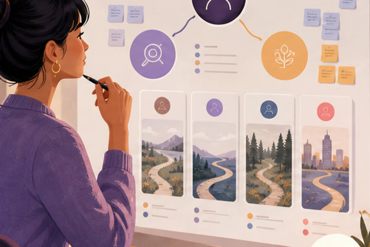 Map career options from evidence, values and constraints