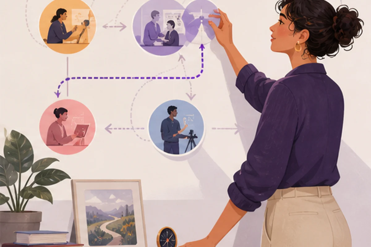 Plan a career transition with adjacent steps and fallbacks