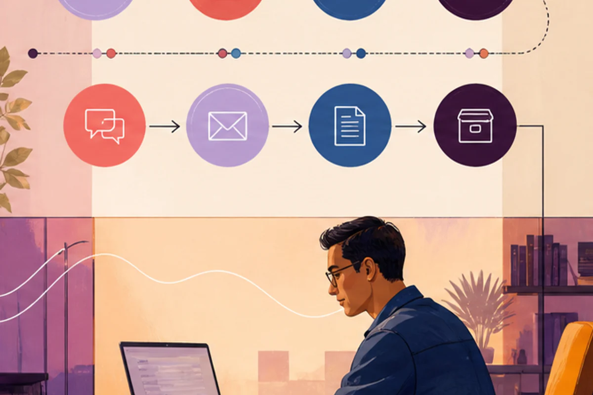 Run a freelance project from discovery to invoice and archive