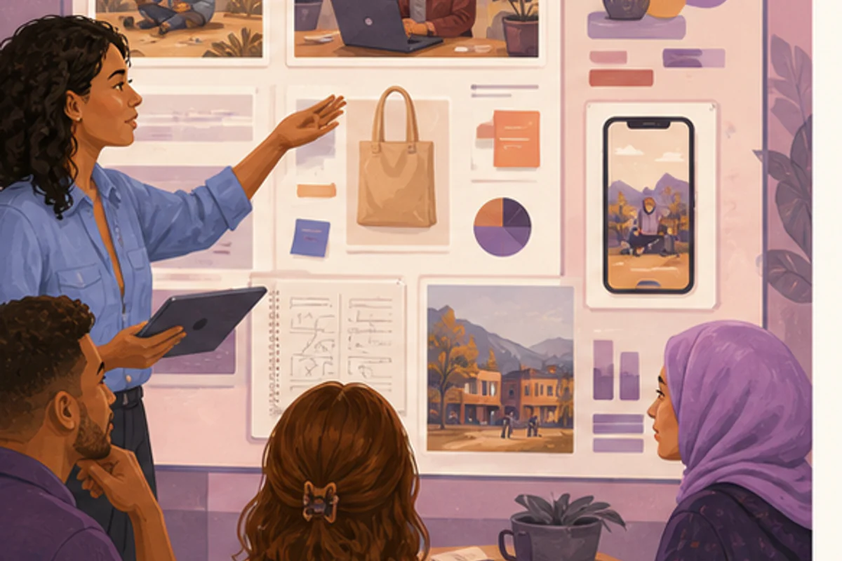 Build a role-specific portfolio from work evidence